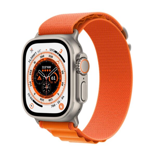 Apple Watch Ultra GPS and Cellular With Titanium Case (49mm) And Alpine Loop - M